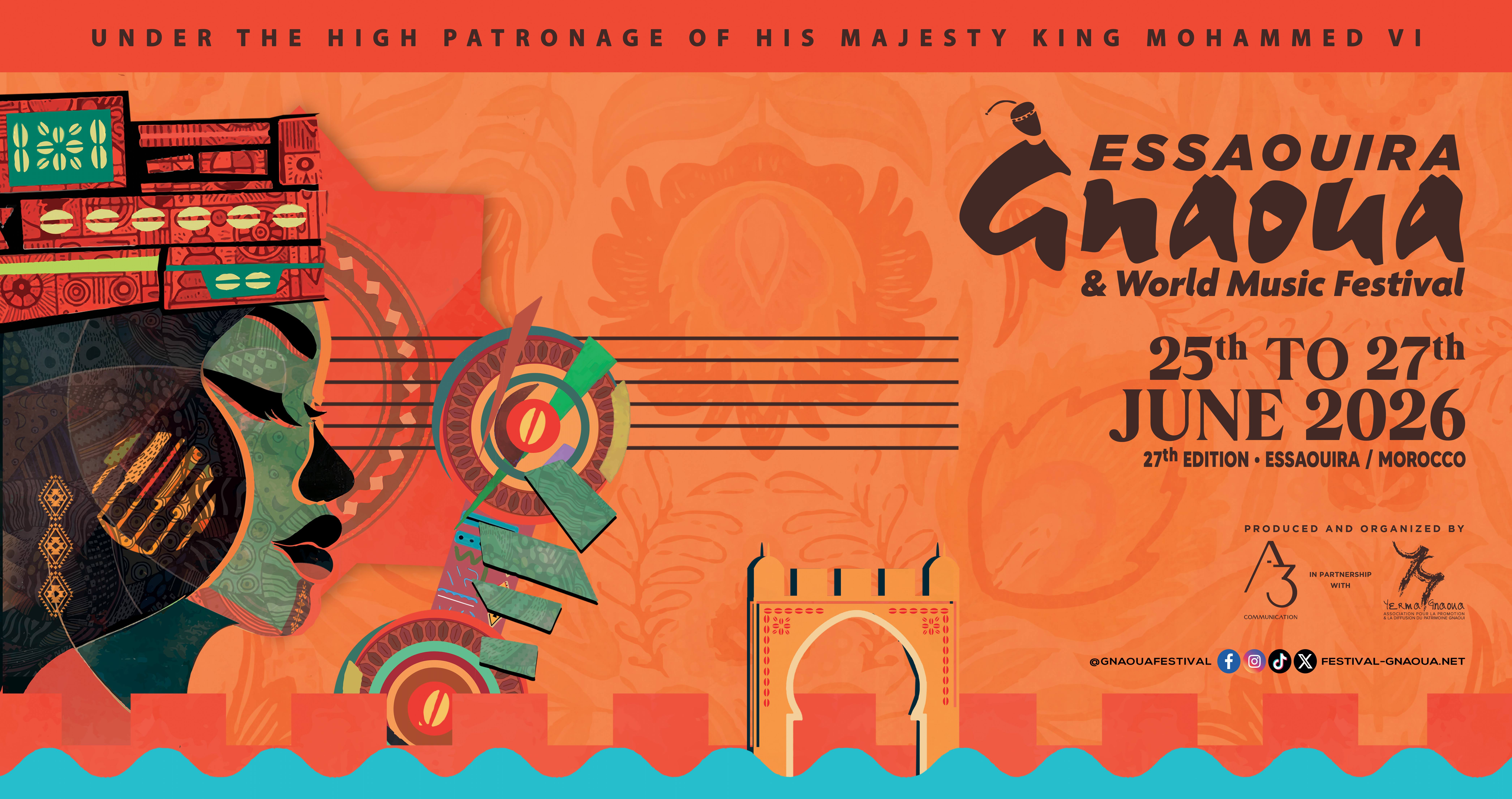 Festival Gnaoua et Musiques du Monde d'Essaouira 2026